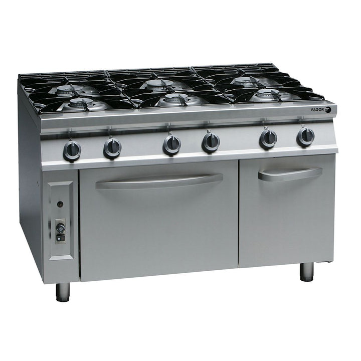 Fagor 900 Series Natural Gas 6 Burner - CG9-61H
