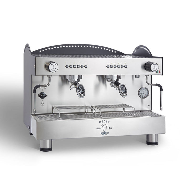 Bezzera 3L Black 2 Group Professional Espresso Machine - BZB2016B2DE