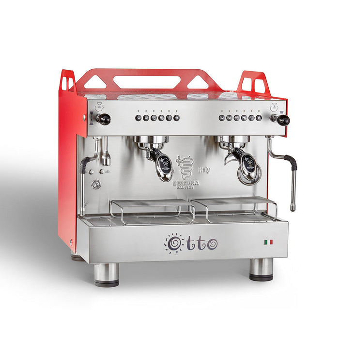 Bezzera Otto Red Compact 2 Group Espresso Machine - BZOTTOCDE2IR1