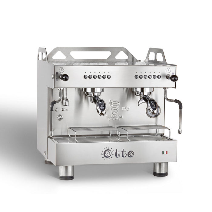 Bezzera Otto Silver Compact 2 Group Espresso Machine - BZOTTOCDE2IS1