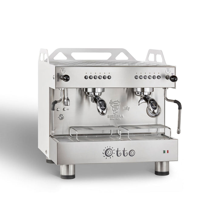 Bezzera Otto White Compact 2 Group Espresso Machine - BZOTTOCDE2IW1