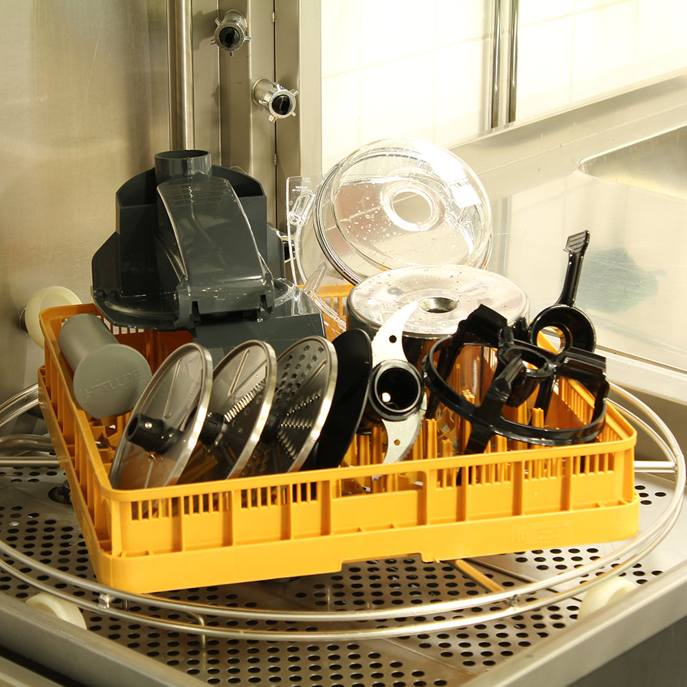 Hallde CC-34 Combi Cutter Veg Preparation Machine - CC-34 (Includes 4mm Slicer & 4mm Grater Discs)