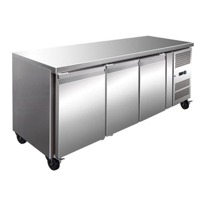 Thermaster Tropicalised 3 Door Gastronorm Bench Freezer - GN3100BT
