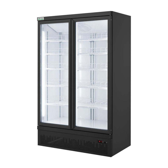 Thermaster Double Door Supermarket Freezer 960L - LG-1000BGBMF