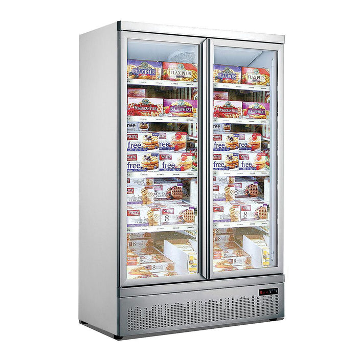 Thermaster Double Door Supermarket Freezer 960L - LG-1000GBMF