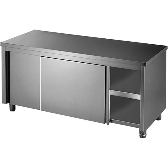 Modular Systems Stainless Steel Kitchen Tidy Workbench Cabinet 1200mm - DTHT-1200-H