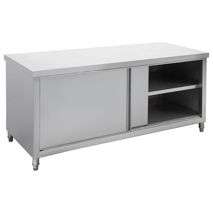 Modular Systems Stainless Steel Kitchen Tidy Workbench Cabinet 1800mm - DTHT-1800-H