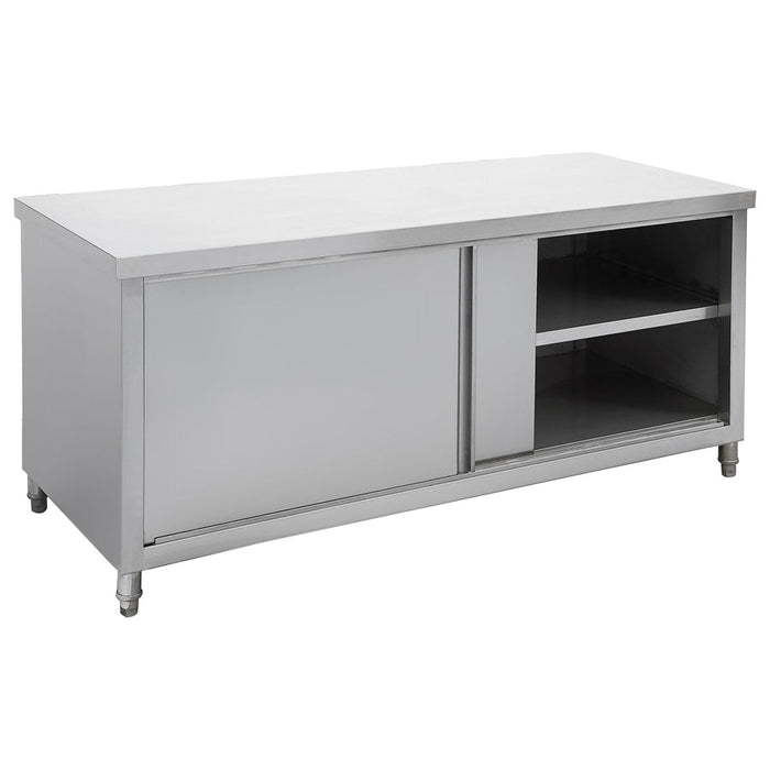 Modular Systems Stainless Steel Kitchen Tidy Workbench Cabinet 1500mm - DTHT6-1500-H