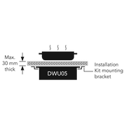Dipo Stainless Steel Mount Bracket for DWU05 - SS3195