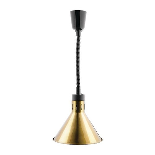 Apuro Retractable Conical Heat Shades - Gold Finish - DY465-A