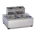 Roband Single Pan/Double basket fryer 11L - F111