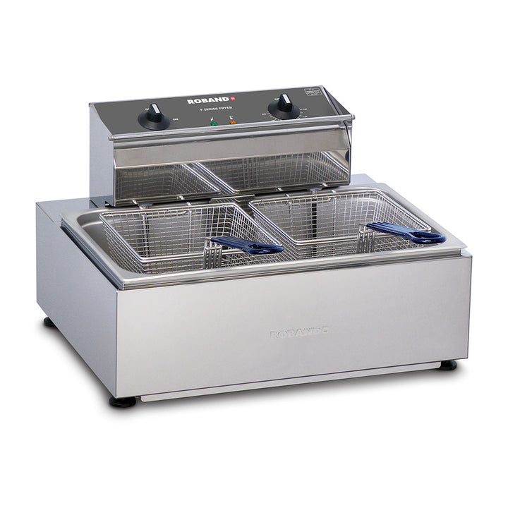 Roband Single Pan/Double basket fryer 11L - F111