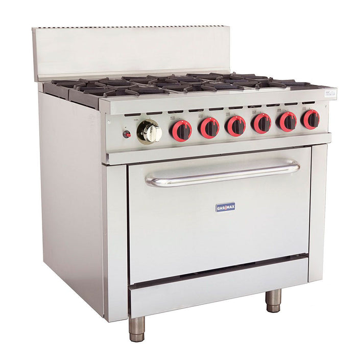 Gasmax 6 Burner with Oven Flame Failure - GBS6T