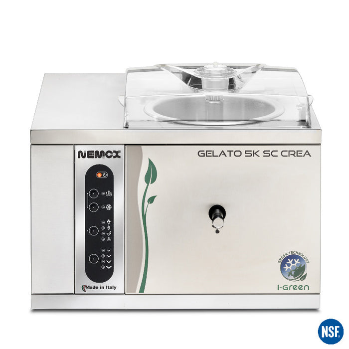 Nemox Benchtop Ice Cream Machine - 5K Crea Sc I-Green - GELATO 5K CREA SC I-GREEN
