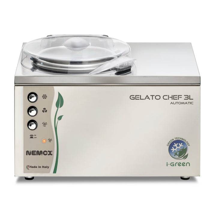Nemox Benchtop Ice Cream Machine - 3L Auto I-Green - GELATO CHEF 3L AUTO I-GREEN