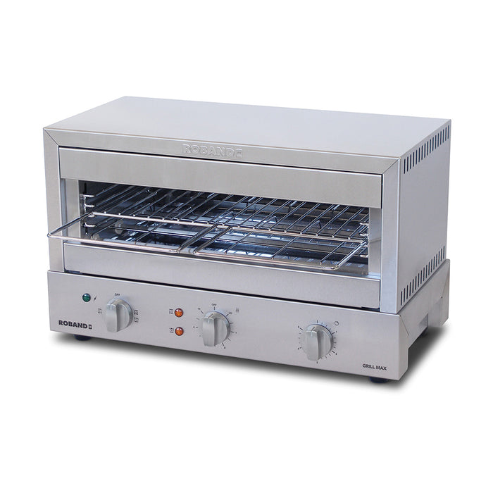 Roband Grill Max Toaster 8 slice, glass elements - GMX810G