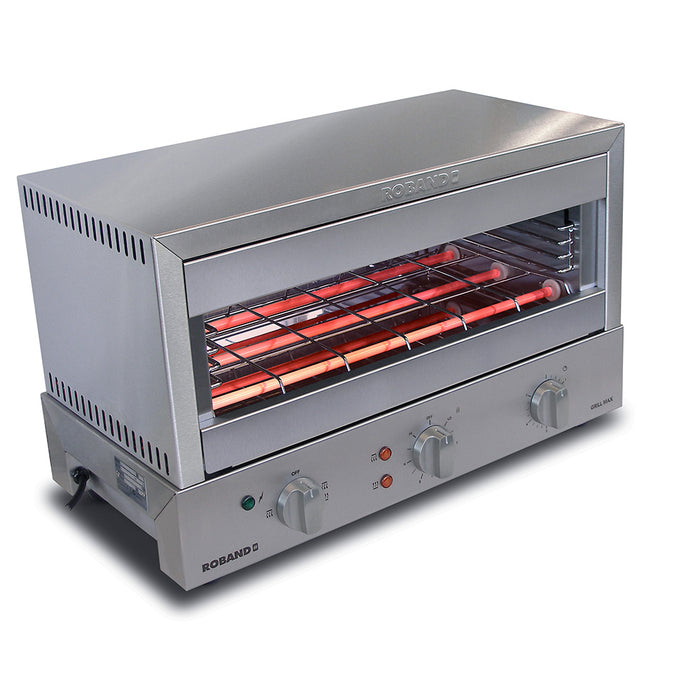 Roband Grill Max Toaster 8 slice, glass elements - GMX810G