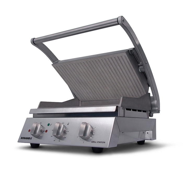 Roband Grill Station 6 slice, ribbed top plate - GSA610R