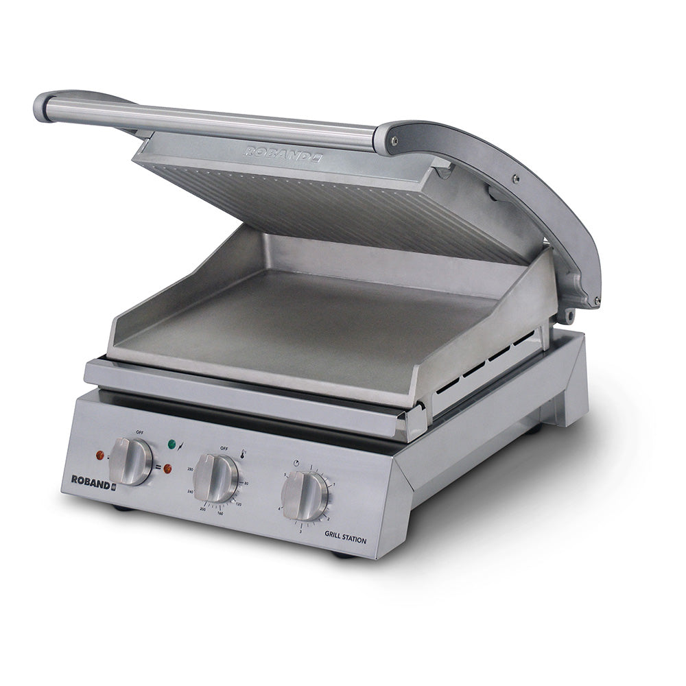 Roband Grill Station 6 slice, ribbed top plate - GSA610R