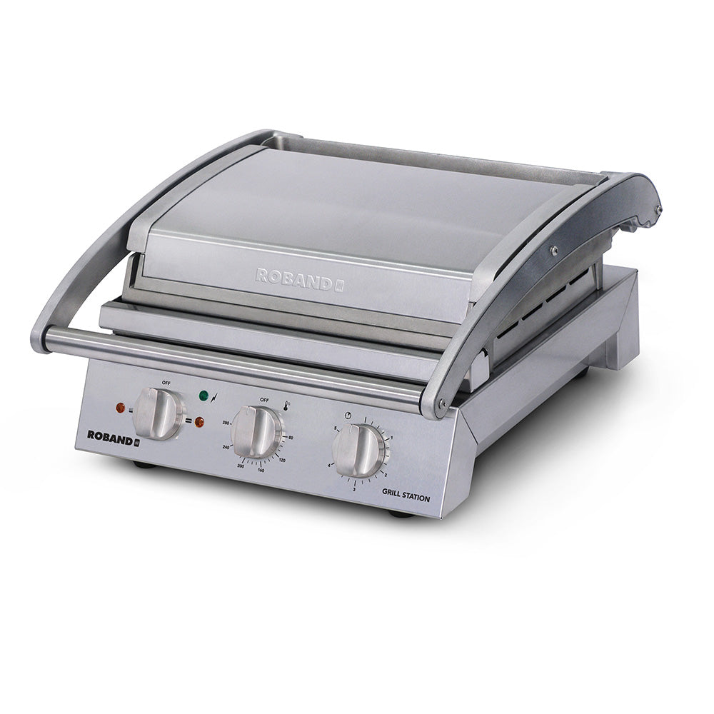 Roband Grill Station 6 slice, smooth plates - GSA610S