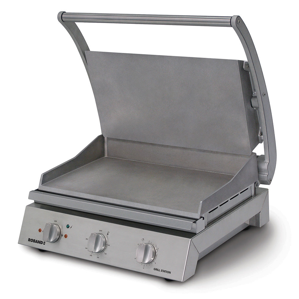 Roband Grill Station 8 slice, smooth plates - GSA810S