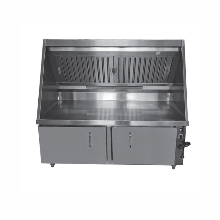 Modular Systems Stainless Steel Range Hood and Workbench System - HB1200-750