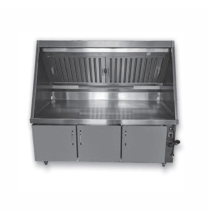 Modular Systems Stainless Steel Range Hood and Workbench System 1500 x 750mm - HB1500-750