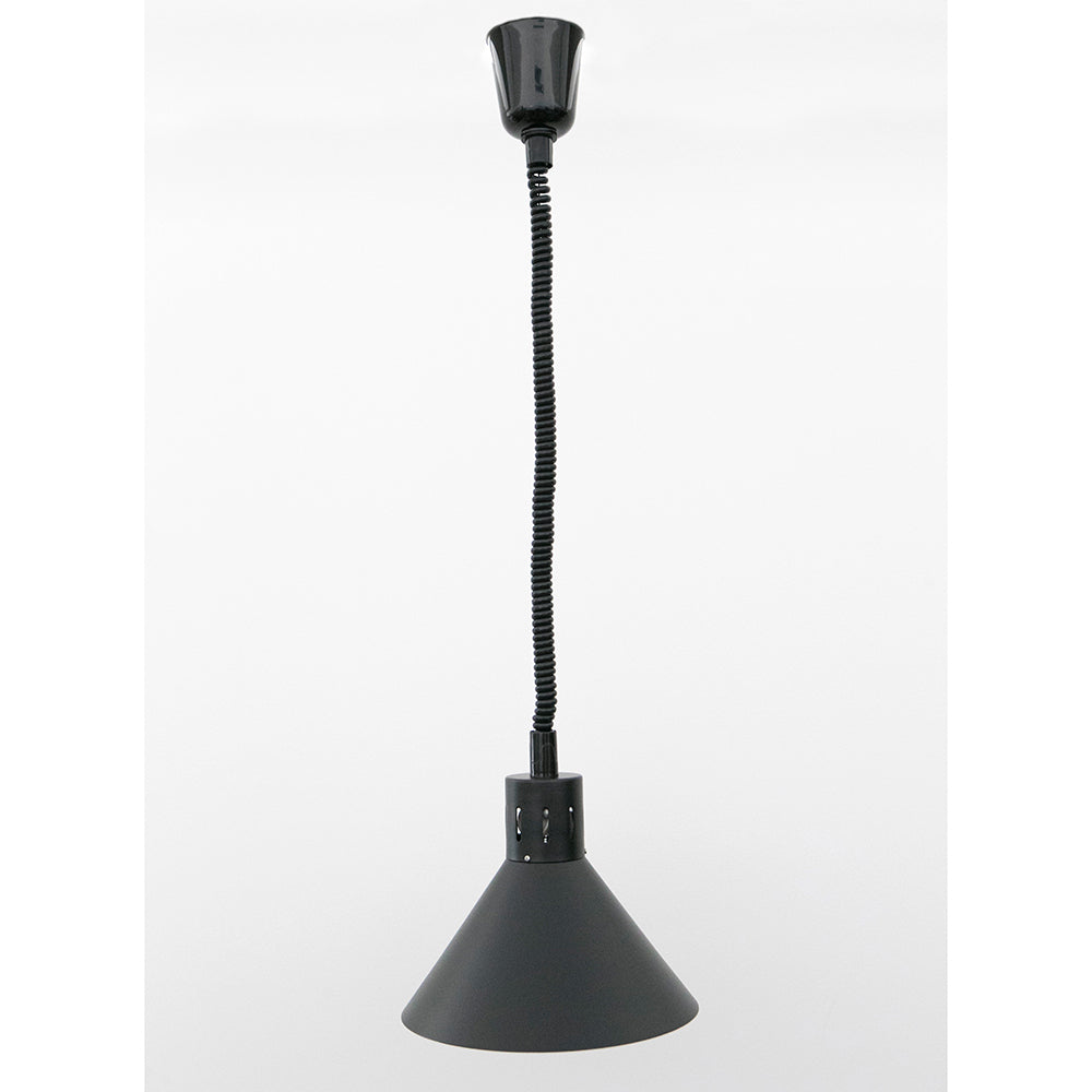 Venus Heat Lamp Matte Black - HLD0001B