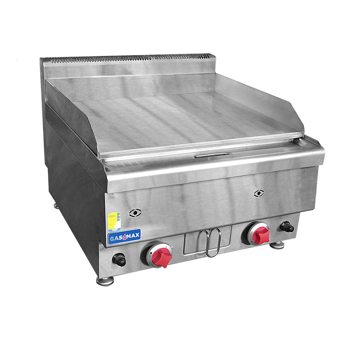 Gasmax Benchtop 2 Bunner Griddle 600mm - JUS-TRG60