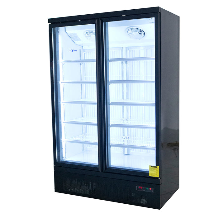 Saltas 2 Glass Door Display Freezer 810L - NDA2150