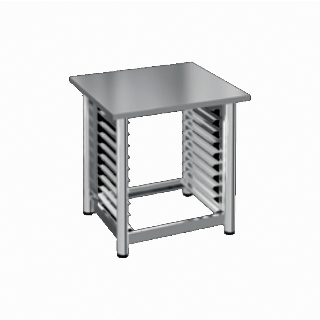Tecnodom Oven Stand with 10 Pairs of Runner for TDC Range Combi Oven - NEFOM