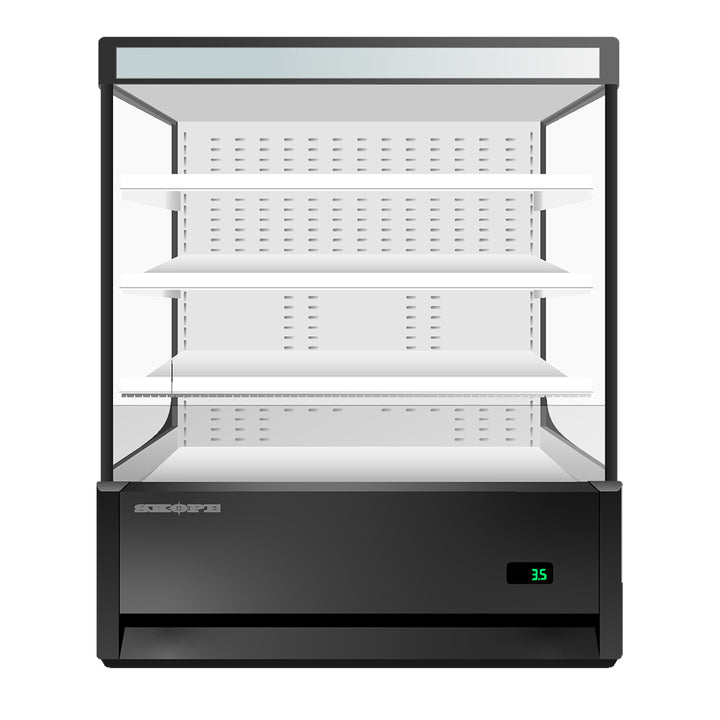 SKOPE Open Deck Fridge - OD720N - Black