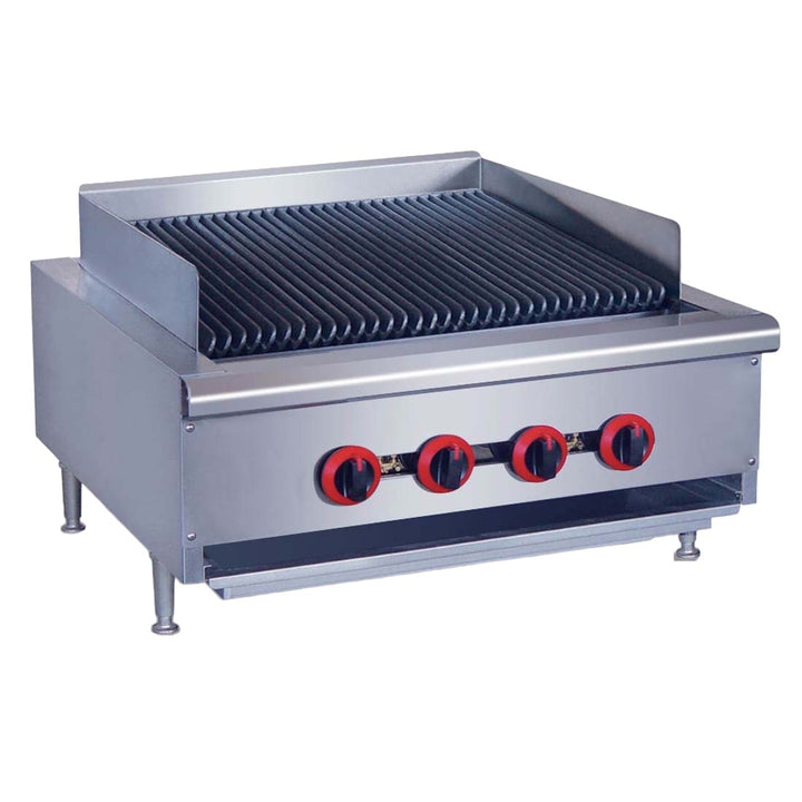 Gasmax LPG Gas 4 Burner Char Grill Top - QR-24ELPG