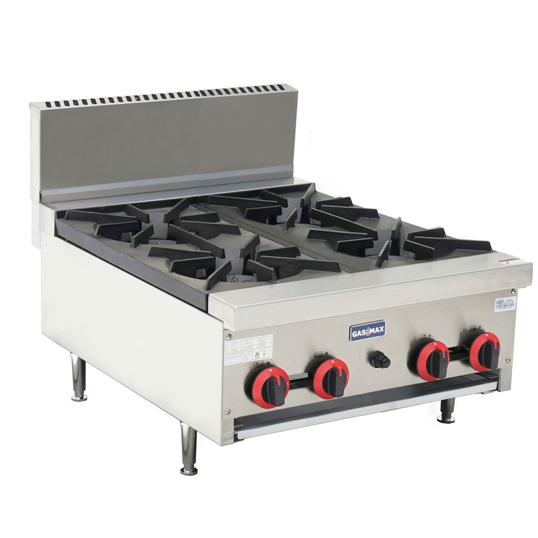 Gasmax Gas Cook Top 4 Burner with Flame Failure - RB-4ELPG