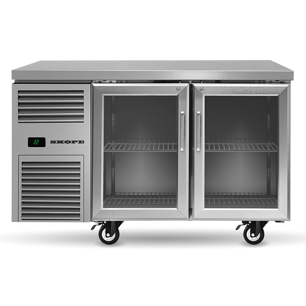 SKOPE ReFlex 2 Glass Door Underbench GN 1/1 Compatible Fridge - RF7.UBR.2.GD