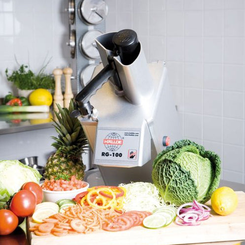 Hallde RG-100 Vegetable Preparation Machine - RG-100 (SPECIAL OFFER - includes 3 Free Discs)