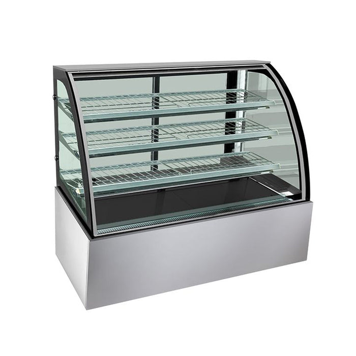 Bonvue Chilled Food Display Curved 4 Tier 900mm - SL830