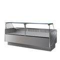 Tecnodom Series MR 2480mm Wide Deli Display with Storage & Castors - TDMR-0925