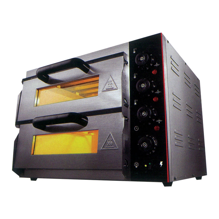 Baker Max Electric Pizza Oven Double Deck - TEP-2SKW