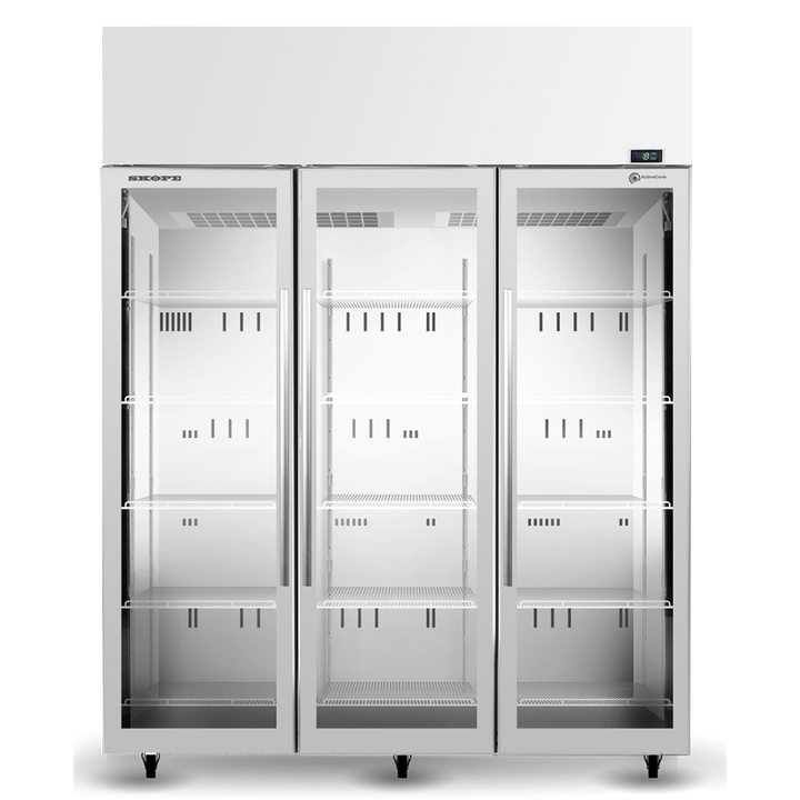 SKOPE ActiveCore TMF 3 Glass Door Upright Display or Storage Freezer 1396L - TMF1500N-A