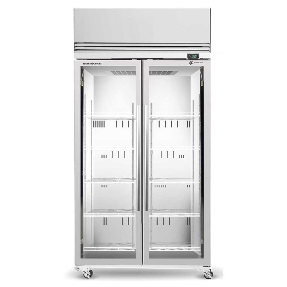 SKOPE ActiveCore TMF 2 Glass Door Upright Display or Storage Freezer 980L - TMF1000N-A