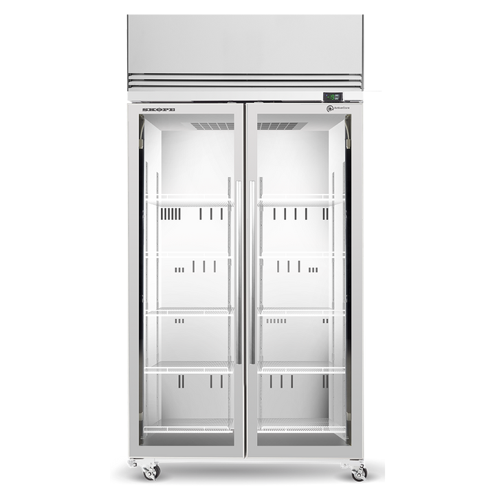 SKOPE ActiveCore TMF 2 Glass Door Upright Display or Storage Freezer 980L - TMF1000N-A