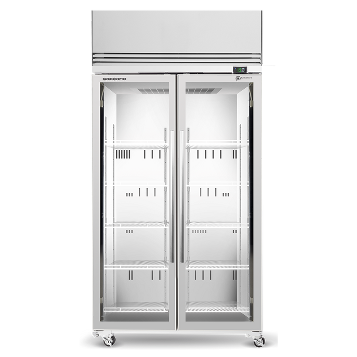 SKOPE ActiveCore TMF 2 Glass Door Upright Display or Storage Freezer 980L - TMF1000N-A