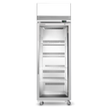 SKOPE ActiveCore TMF 1 Glass Door Upright Display or Storage Freezer with Lit Sign 610L - TMF650N-AC