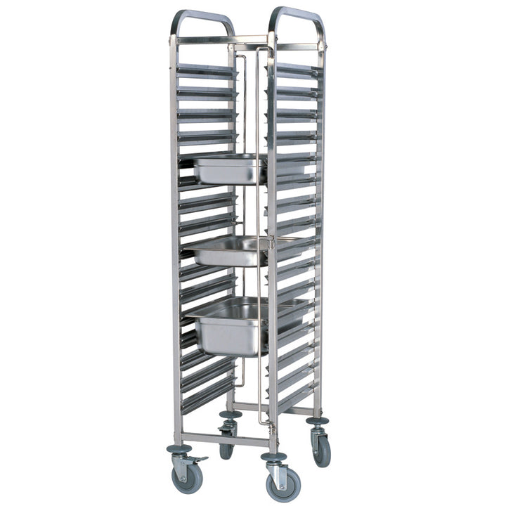 Anvil Stainless Steel 15 Tier GN Trolley - TRS0015