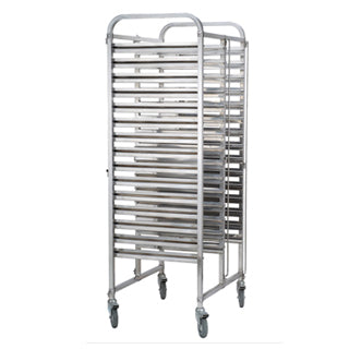 Anvil Stainless Steel 2 x 15 Tier GN Trolley - TRS2015