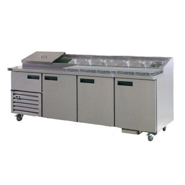 Anvil Pizza Bar 2400mm with 3 1/2 Doors - UBP2400