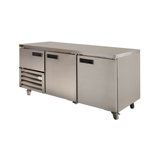Anvil Underbar Stainless Steel 1800mm with 2 1/2 Doors - UBS1800(H)