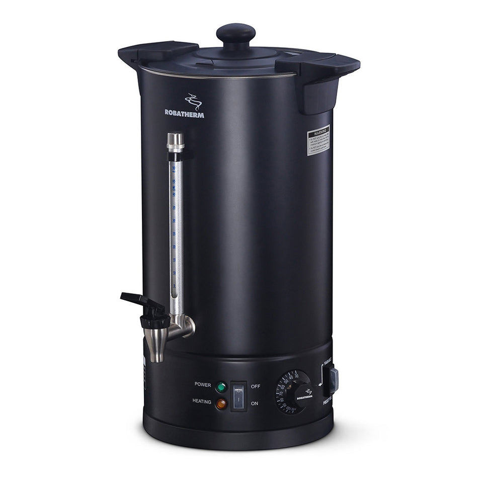 Robatherm Hot Water Urns 10Lt - UDS10VP & UDB10VP - Black