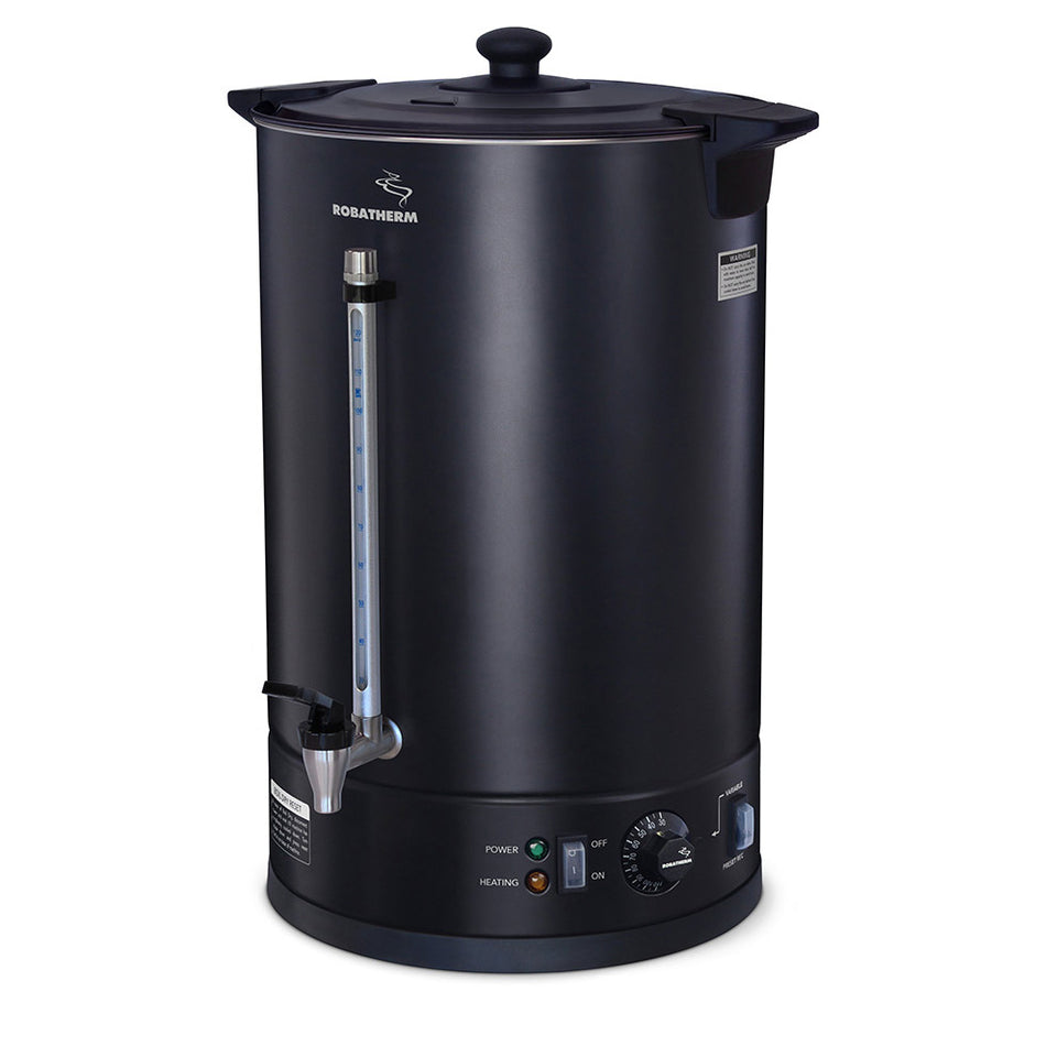 Robatherm Hot Water Urns 20Lt - UDS20VP & UDB20VP - Black